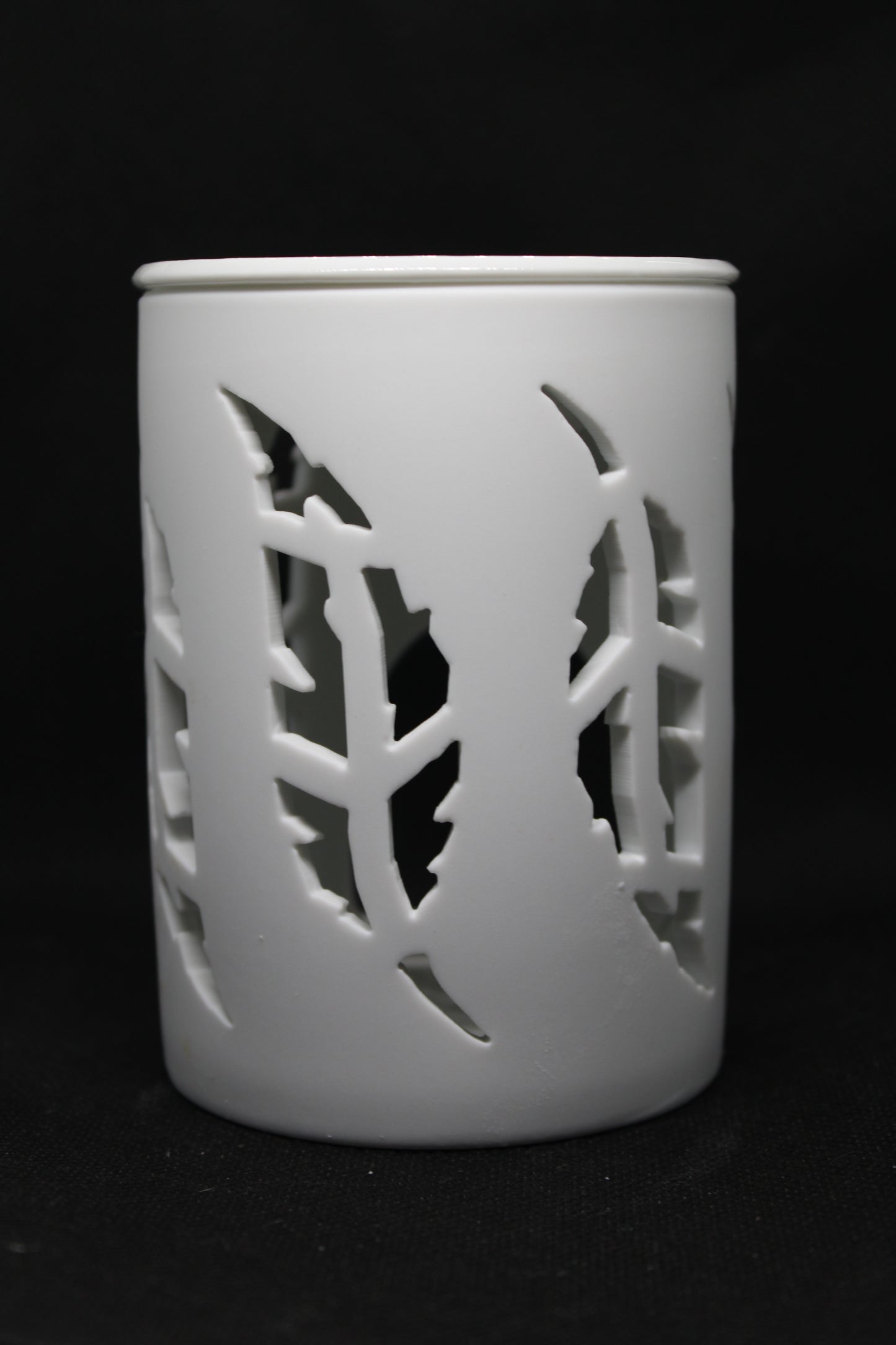 White feather Cut Out Burner