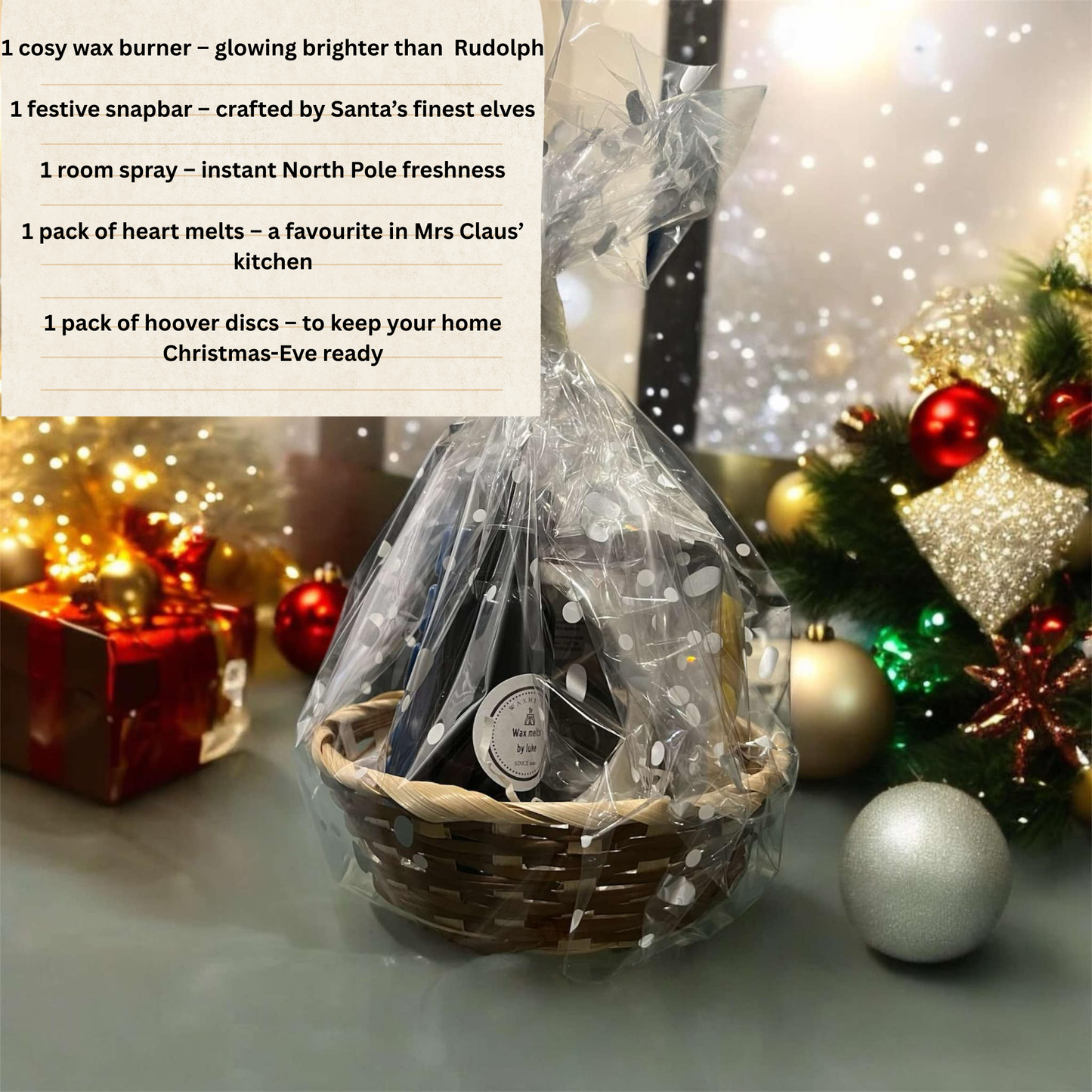 Santa’s Festive Fragrance Basket