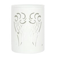 White Angel Wings Cut Out Burner