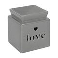 grey love wax burner