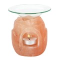 Himalayan salt lotus flower burner